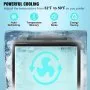 VEVOR Kegerator de cerveza, dispensador de cerveza de barril de doble grifo, refrigerador de barril de tamaño completo con cilindro de CO2, estantes, bandeja de goteo y riel, control de temperatura de
