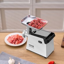 Picadora de carne eléctrica de 3 libras por minuto, máquina para embutir salchichas para la cocina del hogar