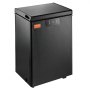 Congelador horizontal VEVOR de 63 L (2,22 pies cúbicos), compacto, independiente, con puerta superior abierta, 2 cestas extraíbles y termostato ajustable, ahorro de energía y bajo nivel de ruido, color negro.
