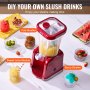 Máquina para hacer granizados para el hogar Máquina para hacer granizados de margaritas Máquina para hacer batidos de 32 oz Máquina para hacer bebidas congeladas