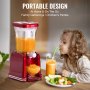 Máquina para hacer granizados para el hogar Máquina para hacer granizados de margaritas Máquina para hacer batidos de 32 oz Máquina para hacer bebidas congeladas