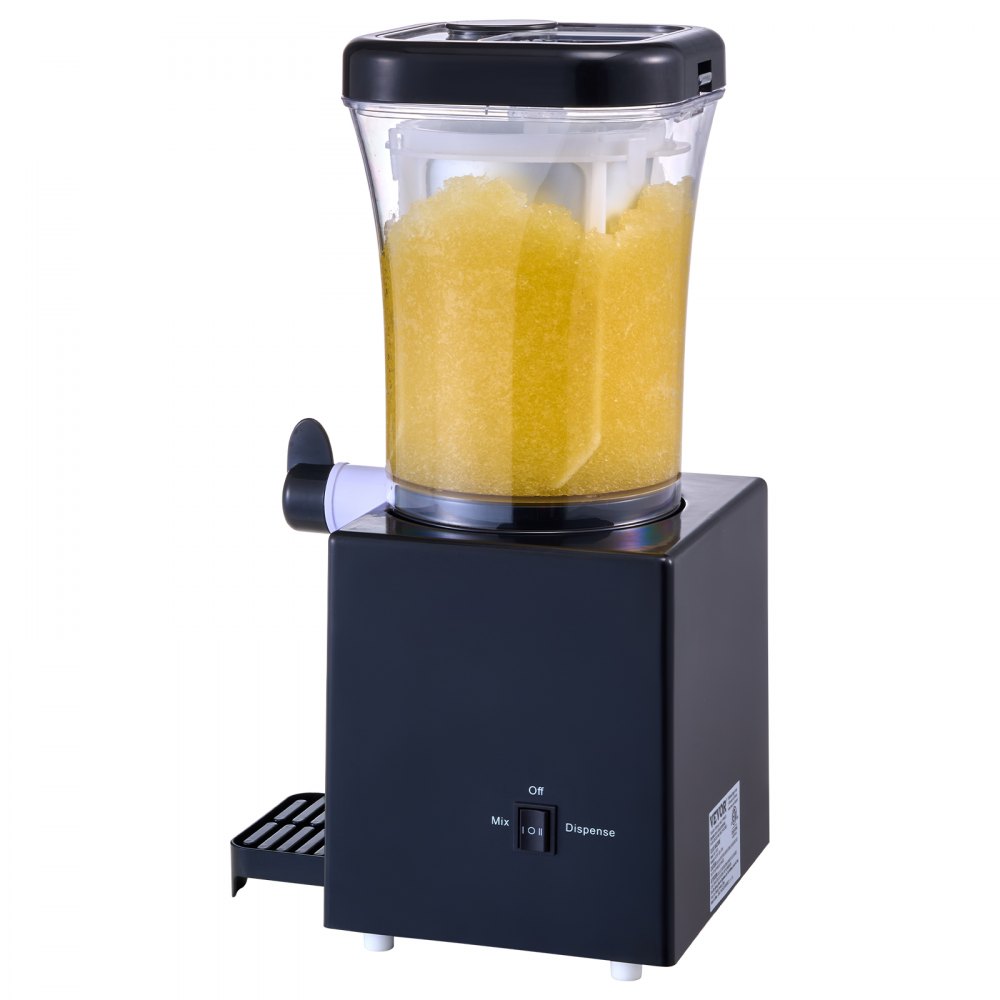Máquina de granizados VEVOR para el hogar, con tanque de 940 ml, para margaritas, batidos y bebidas congeladas con materiales de calidad alimentaria, ideal para fiestas infantiles, color negro