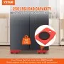 VEVOR Plataforma de Transporte de Muebles de Plástico 4 Ruedas Giratorias 360°, Transportador de Muebles Pesados Carga 113,4 kg, Plataforma Rodante Manipulación de Muebles Nevera Sofá Armario, 4 uds