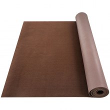 VEVOR Alfombra marina, alfombra para barcos de 6 x 18 pies, alfombra para barcos de color marrón oscuro, alfombra marina para interiores y exteriores con respaldo de TPR impermeable, rollo de alfombra
