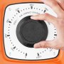 Dial de ajuste manual en el transformador de voltaje VEVOR, que muestra configuraciones de voltaje variables.