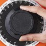 Dial de ajuste manual en el transformador de voltaje VEVOR con marcado CA 60 Hz.