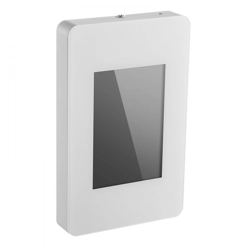 Termostato programable VEVOR de 7 días para calefacción por suelo radiante, bomba de calor con GFCI y sensor sensible, pantalla táctil TFT a color, eficiente, gris-blanco (sin wifi).