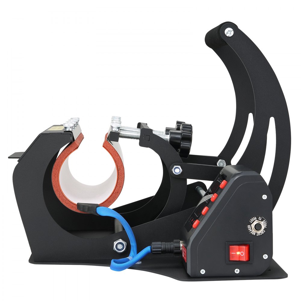 VEVOR Prensa de calor para tazas Máquina de Sublimación para vasos de 20 oz máquina de prensa de tazas Lcd con 2 alfombrillas de sublimación de