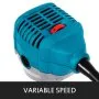 VEVOR Rifilatore Fresatrice Verticale  10000-30000 giri / min, Router Compatto con 2 Basi Installazione a Velocità Variabile Soft Start 710W Base Offset a Base Fissa