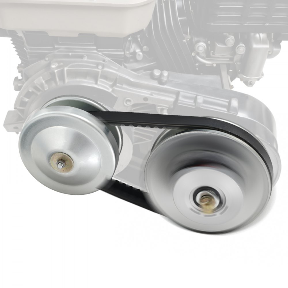 Convertidor de par para karts VEVOR, kit de embrague de 3/4", repuesto de polea asimétrica serie 30 con correa de transmisión, para motores pequeños de 2 a 8 HP, reemplaza Comet 219552, Manco 5957 y Yerf Dog Q43201W