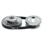 Convertidor de par para karts VEVOR, kit de embrague de 3/4", repuesto de polea asimétrica serie 30 con correa de transmisión, para motores pequeños de 2 a 8 HP, reemplaza Comet 219552, Manco 5957 y Yerf Dog Q43201W