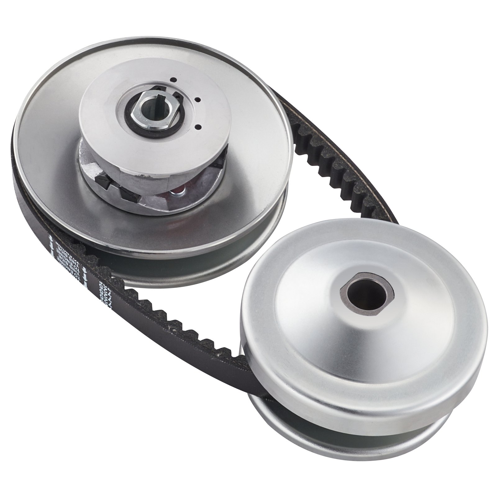 Convertidor de par para karts VEVOR, kit de embrague de 3/4", repuesto de polea asimétrica serie 30 con correa de transmisión, para motores pequeños de 2 a 8 HP, reemplaza Comet 219552, Manco 5957 y Yerf Dog Q43201W
