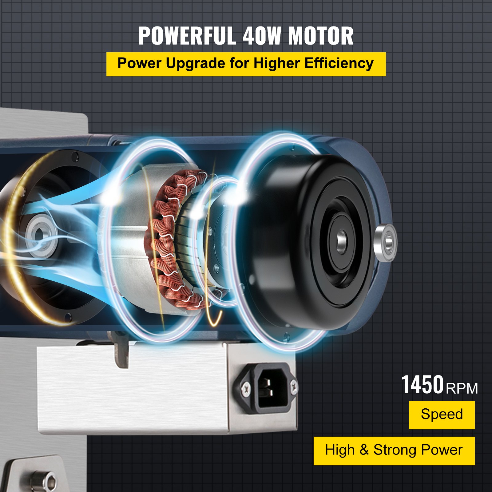 VEVOR Belt Oil Skimmer 12" Tramp Oil Skimmer Oil Skimmer CNC con correa de poliuretano de 2.8" Oil Skimmer Belt 40w Motor Oil Skimmer Acero al carbono Coolant Oil Skimmer w/Pipe & Clamp