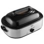 VEVOR Electric Roaster Oven, 18 QT Turkey Roaster Oven with Self-Basting Lid, 1450W Roaster Oven with Defrost & Warm Function, Adjustable Temperature, Removable Pan & Rack, Fits Turkeys Up to 22LBS