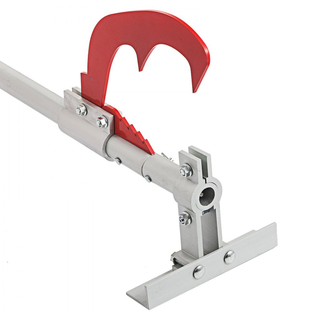 Gato elevador de troncos de aluminio VEVOR de 47" con mango de gato y gancho para troncos, de aleación para tala y tala.