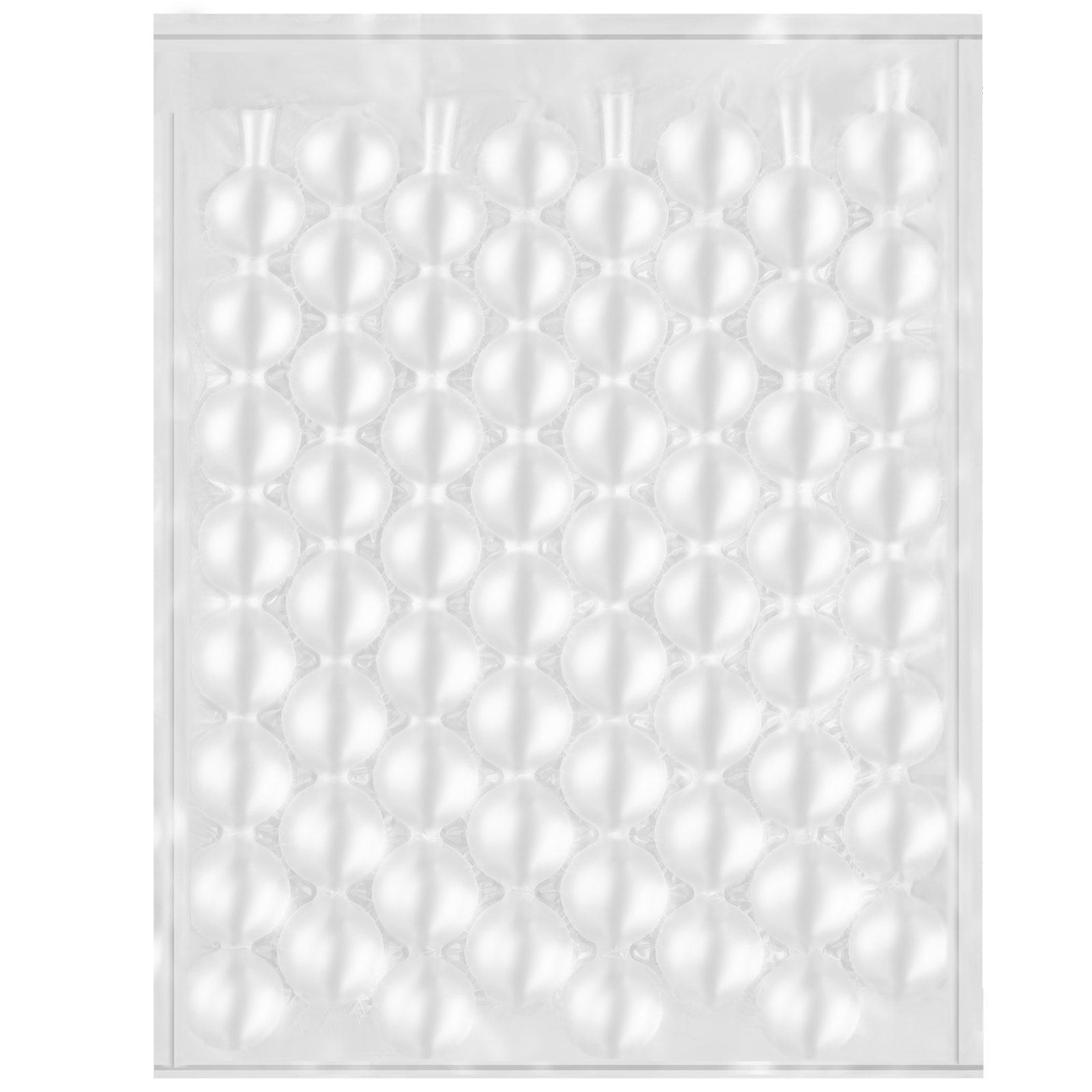 Película de colchón de aire VEVOR transparente con patrón de burbujas para embalaje protector.