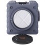 VEVOR Depurador de aire con filtración de 3 etapas, máquina de aire negativo apilable 800 CFM, limpiador de aire con MERV10, carbón, H13 HEPA, para uso doméstico, industrial y comercial