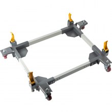 VEVOR Base móvil universal ajustable PM-3500 Base móvil de servicio pesado Base móvil rodante con palancas de bloqueo, utilizada para movilizar sierras de mesa, taladradoras, cepilladoras, ensambladoras, refrigeradores y lavadoras