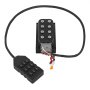 Electroválvula VEVOR accu x4 con conector e interruptor de control.