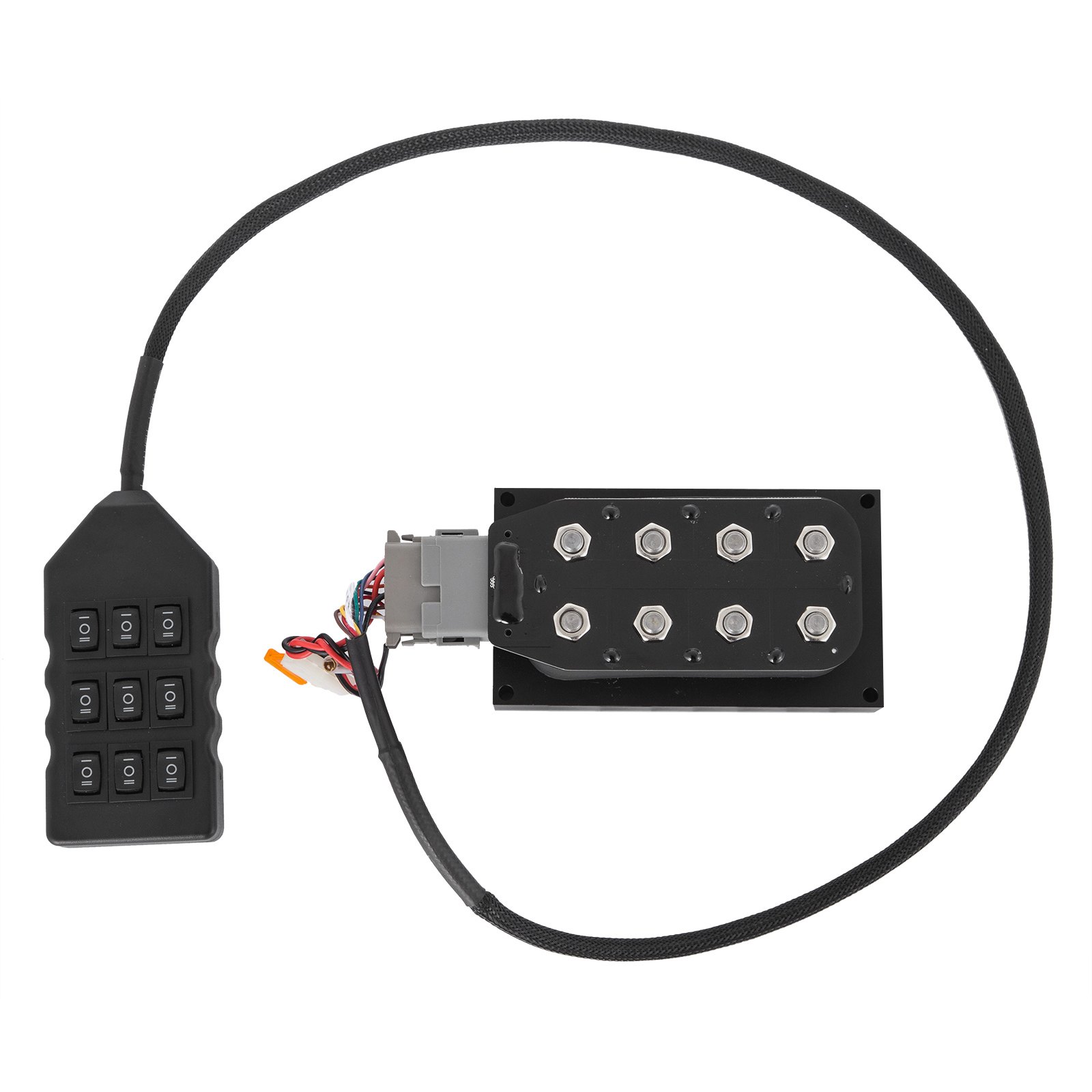 Electroválvula VEVOR accu x4 con panel de control y arneses de cableado.