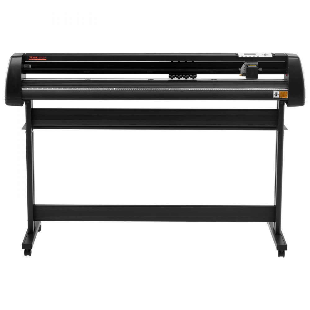 VEVOR Máquina trazadora cortadora de vinilo, máquina para hacer letreros con software Signmaster de 53", trazador cortador de vinilo con alimentación de papel de 1350 mm con soporte (53" 1350 mm)