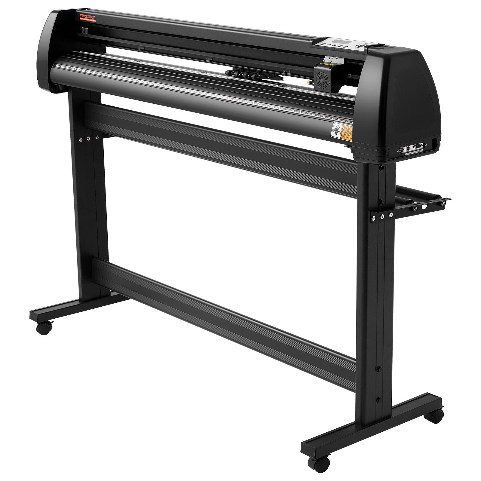 VEVOR Máquina trazadora cortadora de vinilo, máquina para hacer letreros con software Signmaster de 53", trazador cortador de vinilo con alimentación de papel de 1350 mm con soporte (53" 1350 mm)