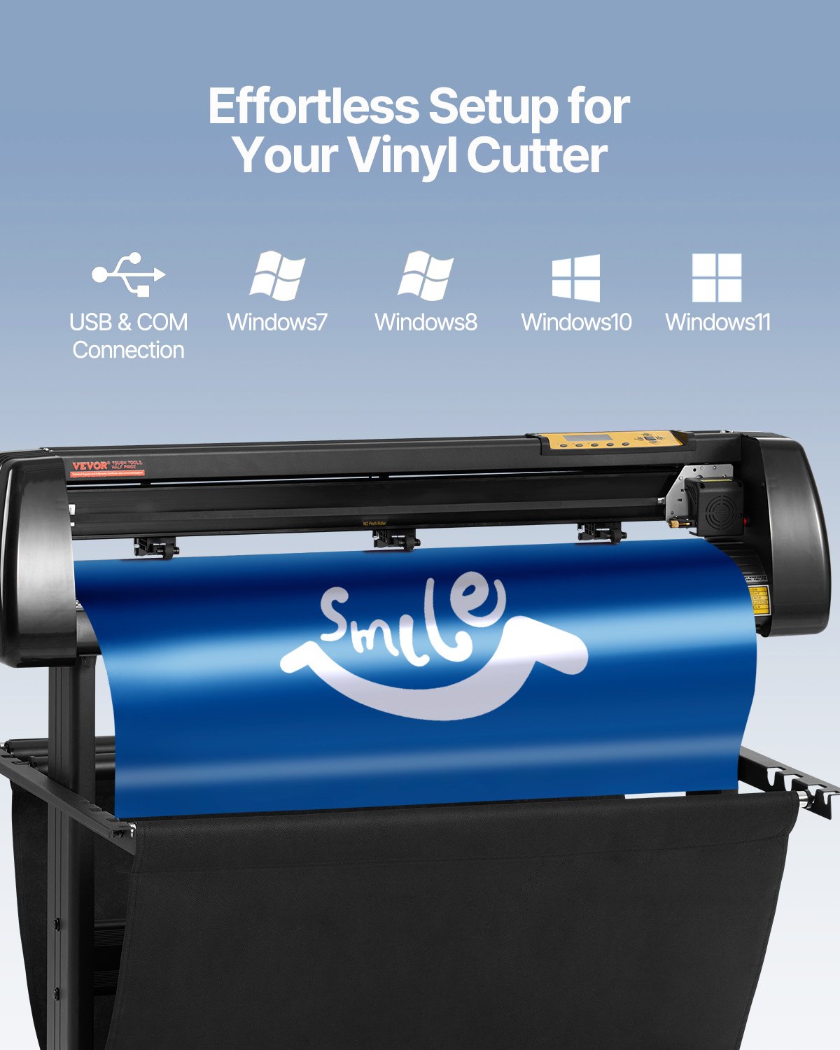 VEVOR Plotter de Corte Maquina de Vinilo Cortador de vinilo de 34 pulgadas cortador de vinilo manual impresora de vinilo pantalla Lcd plotter cortador