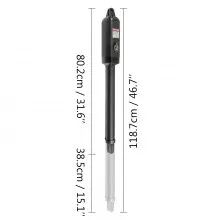 VEVOR Abridor de portón oscilante doble Abridor de portón automático resistente de hasta 660 lb y portón de 18 pies de largo Abridor de portón automático de 50 W alimentado por CA con kit completo remoto Abridor de portón doble de empujar/jalar para abrir 16 mm/s