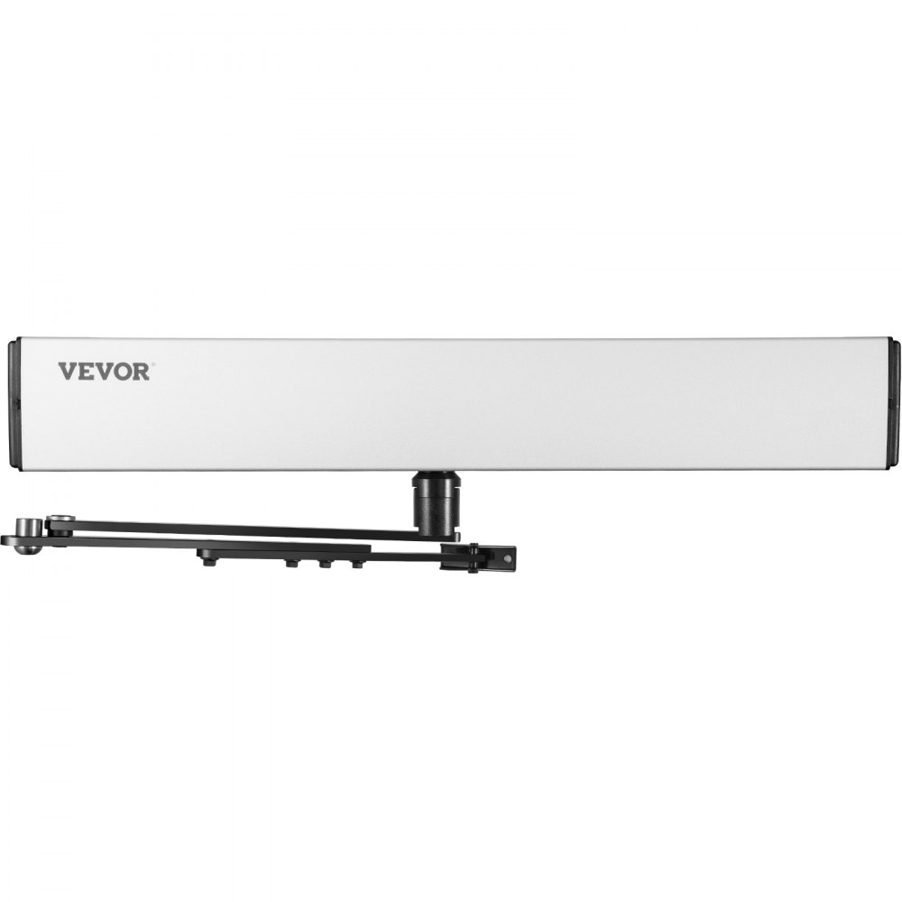 Abrepuertas automático VEVOR, 100-240 V, para puertas de hasta 100 kg, operador de puerta batiente para personas con discapacidad, con 2 controles remotos inalámbricos, teclado, 2 botones de salida, 5 tarjetas de identificación, 2 pulsadores de acero inoxidable, homologado CE.