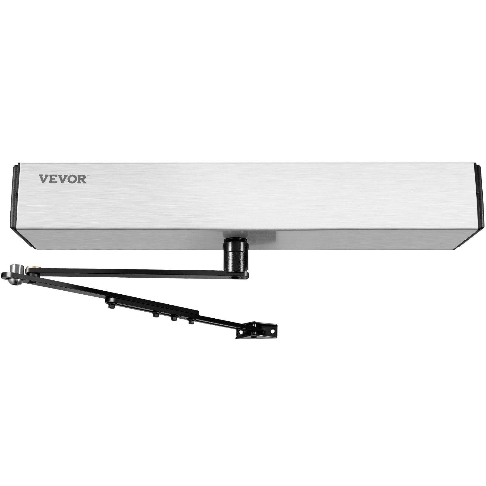 Abrepuertas automático VEVOR, 100-240 V, para puertas de hasta 100 kg, operador de puerta batiente para personas con discapacidad, con 2 controles remotos inalámbricos, teclado, 2 botones de salida, 5 tarjetas de identificación, 2 pulsadores de acero inoxidable, homologado CE.