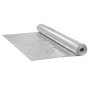 Rollo de aislamiento reflectante doble VEVOR, barrera radiante de tela tejida, 0,006 pulg. 48 pulg. x 250 pies, lámina de aluminio, tela tejida de PE, escudo reflectante de calor, rollo de aislamiento térmico para ventanas y techos de vehículos recreativos
