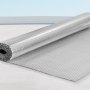 VEVOR - Rollo de aislamiento reflectante doble, película de burbujas de aire, barrera radiante, 3,2 mm (122 cm x 3 m), lámina de aluminio de doble cara, protector reflectante de calor, rollo de aislamiento térmico para ventanas y techos de autocaravanas.