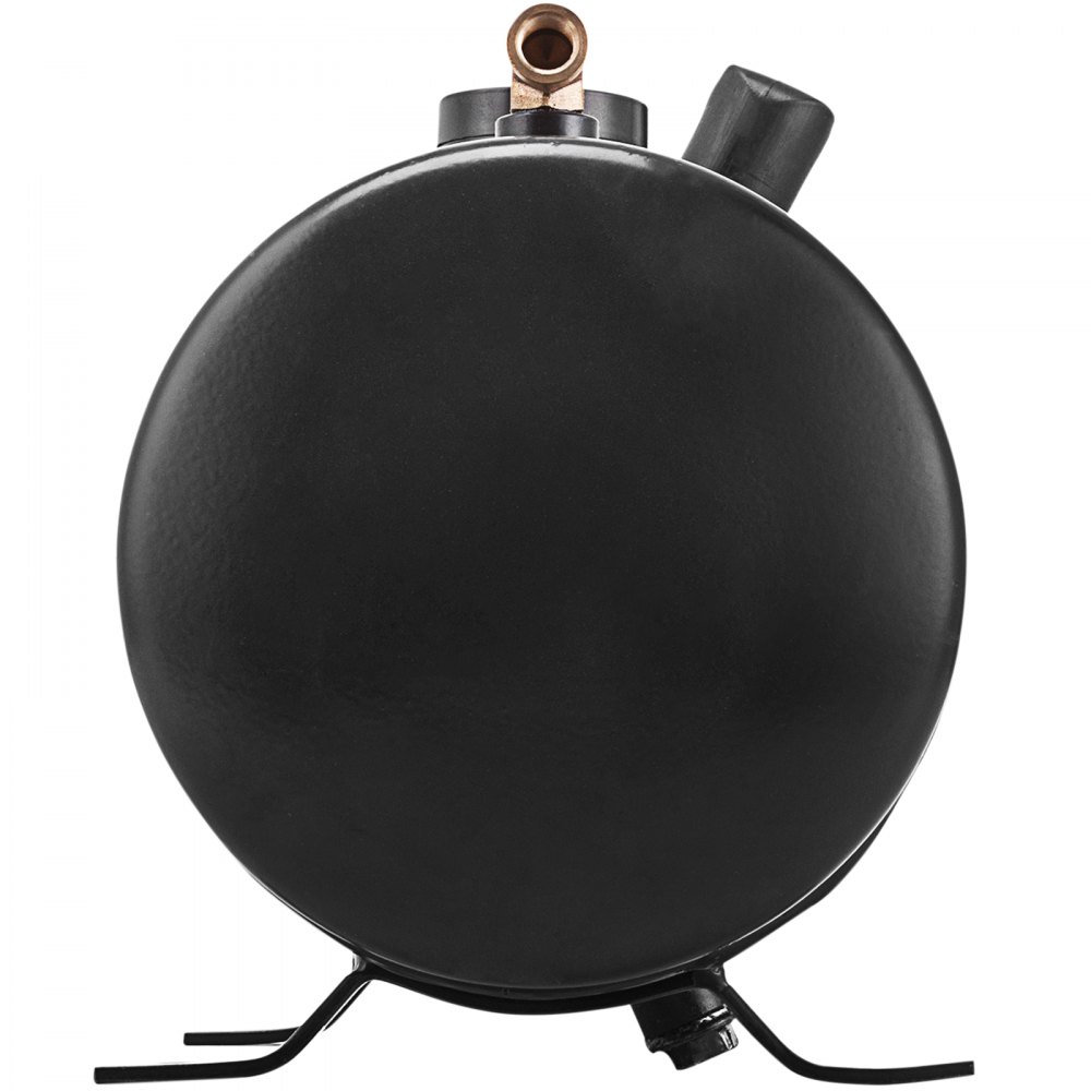 Bomba de tanque de compresor de bocina de aire VEVOR, compresor de aire de tanque de 0,8 galones para bomba de compresor de aire portátil de 120PSI 12V para camioneta a bordo