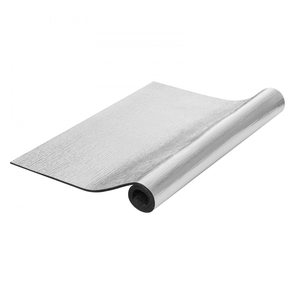 VEVOR Rollo de aislamiento de aluminio con núcleo de espuma XPE y barrera radiante de 40 pulgadas x 5 pies