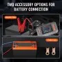 Cargador de batería inteligente VEVOR de 20 A para coche, de litio LiFePO4, plomo-ácido (AGM/Gel/SLA), con pantalla LCD, cargador de mantenimiento y desulfatador para barcos, motocicletas y cortacéspedes de ciclo profundo.