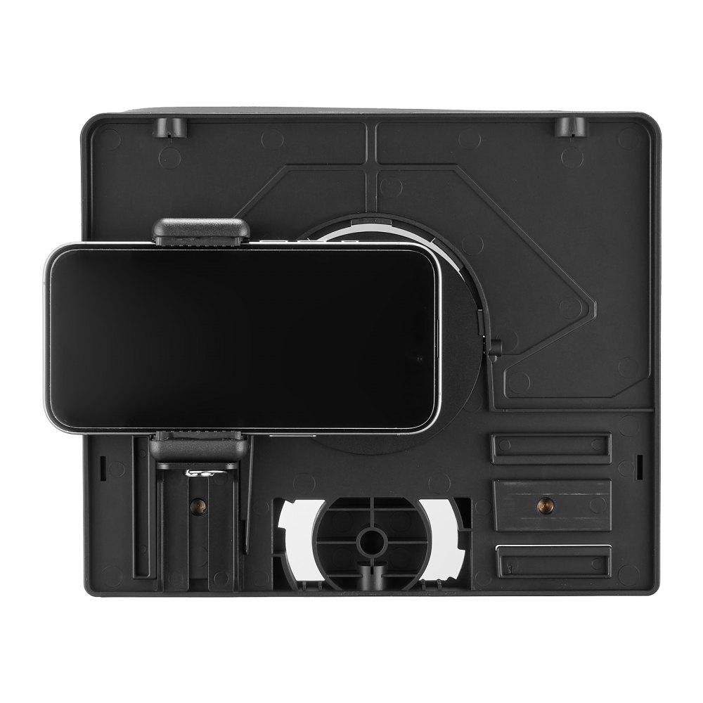 Teleprompter VEVOR de aleación de aluminio de 10", apuntador de escritorio con espectroscopio ajustable y control remoto, para YouTube, Twitch y Zoom, compatible con DSLR, cámara web y smartphone, para grabación de vídeo y transmisión en directo.