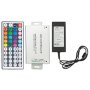 Conjunto de controlador LED para luces de escaparate VEVOR con control remoto y adaptador de CA.