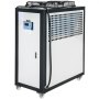 Enfriador de agua portátil VEVOR de 5 toneladas, refrigerado por aire, 5 HP, tanque de 53 L, condensador con aletas y control por microcomputadora, capacidad de enfriamiento de 15 kW, tanque de acero inoxidable.