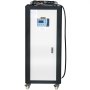 Enfriador de agua portátil VEVOR de 5 toneladas, refrigerado por aire, 5 HP, tanque de 53 L, condensador con aletas y control por microcomputadora, capacidad de enfriamiento de 15 kW, tanque de acero inoxidable.