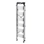 VEVOR Escalera de Aluminio Plegable 6 Peldaños, Escalera de Tijera con Pedal Antideslizante y Empuñadura Cómoda, Capacidad de 150 kg, Taburete Multifuncional para Cocina, Almacén, Hogar, Oficina