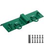 Juego de ganchos para tractor VEVOR verdes con pernos y pasador para la fijación de accesorios del tractor.