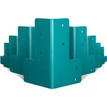 VEVOR Soportes de esquina para banco de trabajo, kit de soporte de mesa de tienda de acero de 5 mm de grosor, 8 piezas, kit de soporte de banco de trabajo, soportes de esquina de mesa de tienda en ángulo recto con kit de hardware, cierre de junta para borde de escritorio, bricolaje familiar