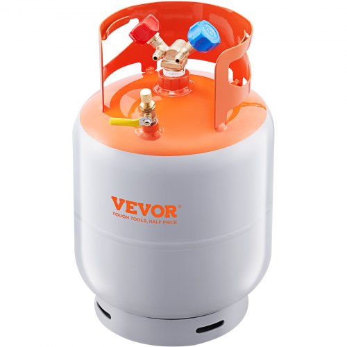 VEVOR Refrigerant Recovery Reclaim 50lb Cilindro Tanque 400 PSI líquido Clasificación Y Válvula