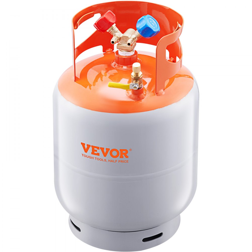 VEVOR Refrigerant Recovery Reclaim 50lb Cilindro Tanque 400 PSI líquido Clasificación Y Válvula