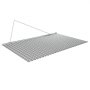VEVOR Drag Harrow, 5 x 3 ft, High-Efficiency Chain Harrow Rake, ATVs UTVs Tractors Attachments, Durable Galvanized Steel Mesh Drag Mat with Towing Chain, for Gravel Driveway Ruts Farm Field Leveling