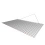 VEVOR Drag Harrow, 5 x 3 ft, High-Efficiency Chain Harrow Rake, ATVs UTVs Tractors Attachments, Durable Galvanized Steel Mesh Drag Mat with Towing Chain, for Gravel Driveway Ruts Farm Field Leveling