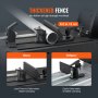 Sierra tronzadora VEVOR, sierra de corte de diámetro de hoja de 14"/355 mm, máquina cortadora de acero de 2800 W y 1200 RPM, sierra tronzadora de corte en seco ajustable de 0-45°, sierra ingletadora para cortar metal Sierra de corte en frío para acero/barras de refuerzo/hierro/aluminio
