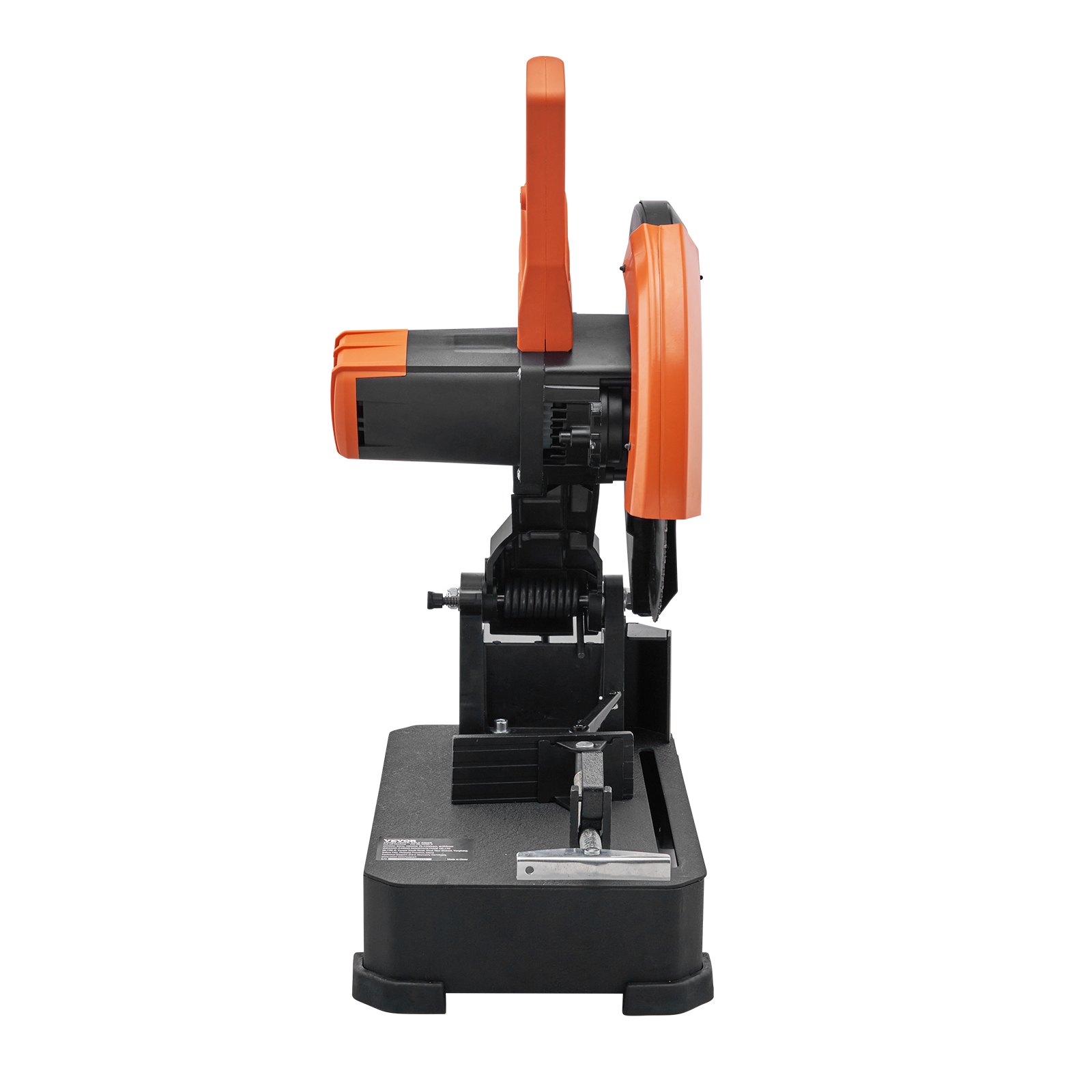 Sierra de corte VEVOR, sierra de corte de 14"/355 mm de diámetro, máquina cortadora de acero de 2800 W, 1200 RPM, sierra de corte en seco ajustable de 0-45°, sierra ingletadora para cortar metal, sierra de corte en frío para acero/barra de refuerzo/hierro/aluminio