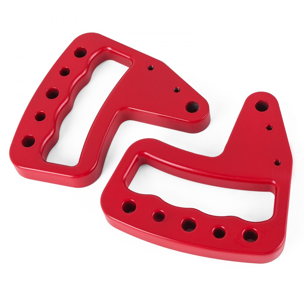 Manijas de agarre VEVOR 4X manijas de agarre de barra trasera delantera para Jeep JK Wrangler 2 4 puertas rojo mejorado