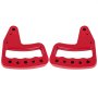 Manijas de agarre VEVOR 4X manijas de agarre de barra trasera delantera para Jeep JK Wrangler 2 4 puertas rojo mejorado